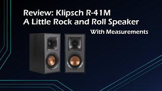 Review Klipsch R 41M with Measurements [upl. by Maffei70]