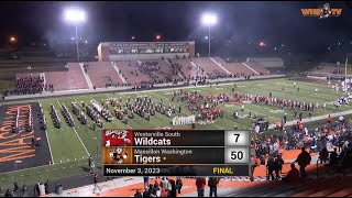 Massillon Tigers vs Westerville South Wildcats 1132023 [upl. by Koeppel]