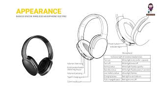 How to Use Baseus Encok D02 Pro Wireless Headphones  Full Setup amp Instructions [upl. by Batsheva]