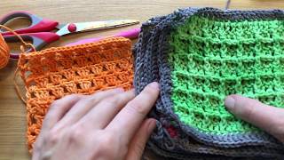 RenskeCreatief Lapjesdeken steken CAL lapje 40 block stitch blok steek haken [upl. by Dutch]