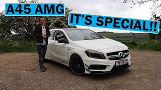 Mercedes A45 AMG Review  This is why the A45 AMG is SPECIAL [upl. by Eiramnerual]