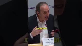 Comment Xavier Niel l’a éteint 🔥😳 shortvideo free macron lepen lfi rn [upl. by Pietje665]