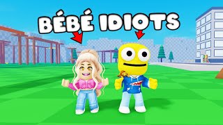 ON EST LES PIRES BÉBÉ DE ROBLOX avec Odette  Stupid Babies [upl. by Dore]