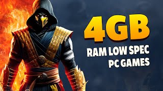 Top 10 Best 4GB Ram Low Spec PCs Games with High Graphics [upl. by Rheims]