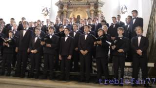 Windsbacher Knabenchor  July 13 2014 Anton Bruckner Os justi [upl. by Denys52]