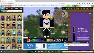 COMO MUDAR O SKIN DO MINECRAFT 188 [upl. by Rafael902]