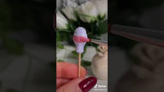 DIY paper bead necklace 🍄💎 diy necklace papercraft [upl. by Oretna900]