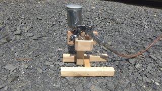 スプレーガンスタンド作ってみた。I made a spray gun stand [upl. by Adnorehs]