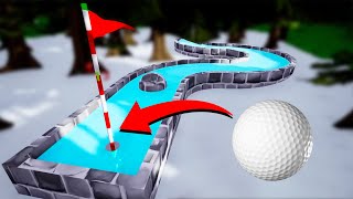 ICY HOLEINONE ONLY CHALLENGE Golf It [upl. by Lindell]