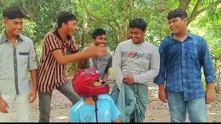 Helmet Game🤣🤣Funny Video Itz Shovon [upl. by Brathwaite]