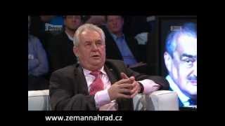 Miloš Zeman vs Karel Schwarzenberg  Prezidentská debata 18 Ledna 2013 [upl. by Femi]