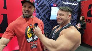 2023 Olympia BIG RON PARTLOW Interview w IFBB PRO Jason Lowe [upl. by Urdna]