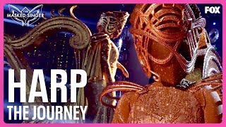 The Journey Harp  Season 8 FINALE  The Masked Singer [upl. by Retxed]