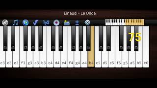 Einaudi  Le Onde by the Piano 🎹 [upl. by Yesdnik]