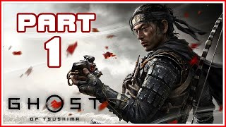 Ghost of Tsushima Walkthrough Part 1  First Hour PS54K [upl. by Ayana]