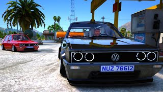 GTA 5 Mzansi edition With Realistic graphics VW Citi Golf 16 [upl. by Conway]