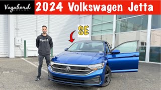 2024 Jetta from Volkswagen in the SE trim  Spacious compact sedan [upl. by Eidnarb]