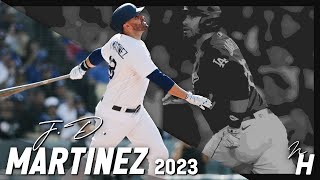 JD Martinez 2023 Home Runs [upl. by Ihcego6]