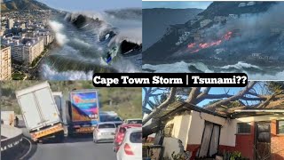 Cape Town Storm  South Africa💔💔 [upl. by Rossie316]