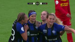 Highlights HB Køge  FC Nordsjælland [upl. by Ninnahc]