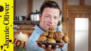 How to Make Roast Hasselback Potatoes  Jamie Oliver [upl. by Hosea715]