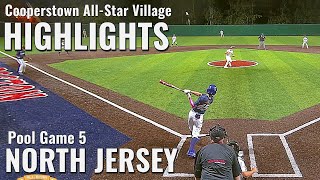 Highlights  Cooperstown All Star Village  Pool Game 5  Riverhead Waves vs North Jersey [upl. by Lemar]