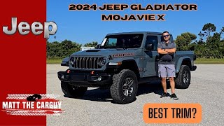 All new 2024 Jeep Gladiator Mojavie X full review and test drive Is it better than Rubicon [upl. by Loria108]