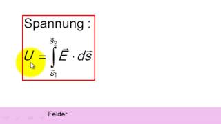 Felder Spannung [upl. by Leirbma]