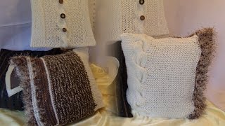 DIY  TOLLES ZOPFWendekissen mit Trick selber STRICKEN How to auch für Anfänger HOME DEKO 13 [upl. by Trebleda206]