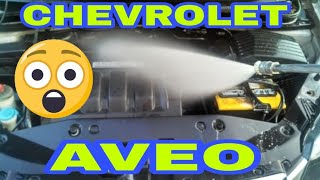 Consecuencias en Chevrolet AVEO por lavarle el motor [upl. by Adora]