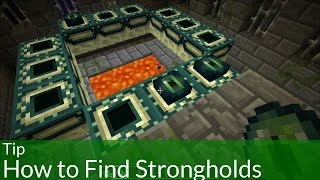 Tip How to Find Strongholds in Minecraft [upl. by Acinod175]