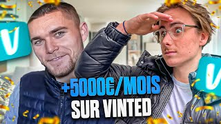 IL Vend 500 Articles Par Mois Sur Vinted  Sa Stratégie [upl. by Asiruam]