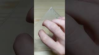 SIMPLE ASMR 1163  KNIFE AND RULER asmr asmrsounds [upl. by Nwahsit]