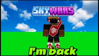 Roblox SkyWars gameplay pt 3 im back [upl. by Cassella]