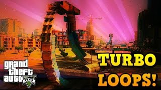 GTA 5 Online JGR13 TSL TWISTED LOOPS  RW38 custom race GTA V stunts [upl. by Ferwerda]