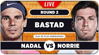 NADAL vs NORRIE • ATP Bastad 2024 • LIVE Tennis Play by Play Stream [upl. by Syverson476]