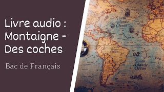 Livre audio Montaigne Les essais Des coches Livre 3 chapitre 6 [upl. by Iblehs]