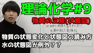 【高校化学】物質の三態（状態図）【理論化学9】 [upl. by Initsed]