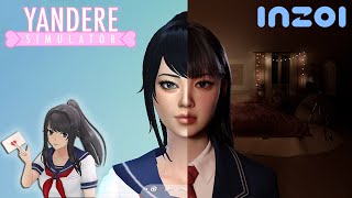 Creating Ayano Aishi in Inzoi  Yandere Simulator [upl. by Innob]