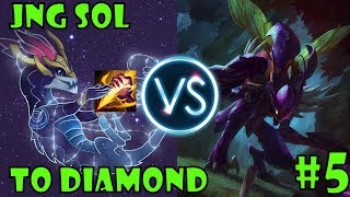 JNG SOL TO DIAMOND 5  Aurelion Sol vs KhaZix  DrakeCam [upl. by Fatimah948]