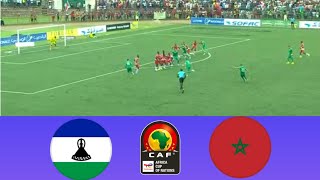 🔴 EN DIRECT  Lesotho vs Maroc  Qualifications Coupe dAfrique des Nations 2025  Match EN DIRECT [upl. by Floeter827]