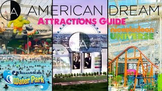 American Dream Mall Attractions amp Nickelodeon Universe [upl. by Ayrotal]