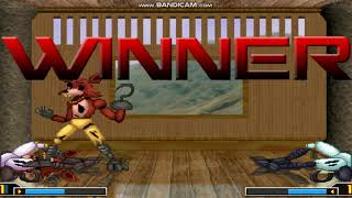 Mugen  Foxy X4 vs Foxy X4 Warning Loud amp Jumpscares [upl. by Lothaire]