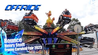 Bounce  Henry Studt Offride  Frome Carnival Fair 2023 [upl. by Inahpets128]