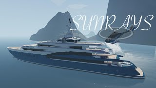 First Look at my New Build Super Yacht Sunrays [upl. by Enidan]