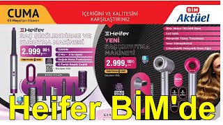 3 MAYIS 2024 Heifer saç şekillendirme ve kurutma makine çeşitleri 3 MAYISta BİMde [upl. by Tuttle388]