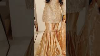 party wear ghararashararadress designgharara styleyts [upl. by Felise]