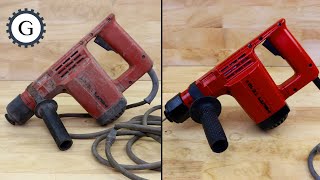 CONCRETE HAMMER DRILL RESTORATION  Hilti TE12S [upl. by Austreng]