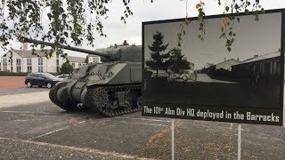 Exploring Bastogne  101st Airborne HQ McAuliffe Square and the Bastogne War Museum [upl. by Alleyn407]