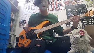 The Downtown Fiction  I Just Wanna Run Bass cover [upl. by Geneva979]